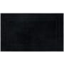 Mohawk Home Knitted Bath 2' x 3-1/4' Polyester Border Indoor Rectangular Bathroom Rug Diplomat Black