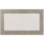 Mohawk Home Knitted Bath 2' x 3-1/4' Polyester Border Indoor Rectangular Bathroom Rug Counterpoint Flint / White