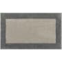 Mohawk Home Knitted Bath 1-1/2' x 2' Polyester Border Indoor Rectangular Bathroom Rug Counterpoint Pewter / Flint