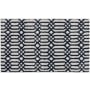 Mohawk Home Knitted Bath 1-3/4' x 2-3/4' Polyester Geometric Indoor Rectangular Bathroom Rug Linkage White / Indigo