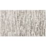 Mohawk Home Knitted Bath 1-3/4' x 2-3/4' Polyester Striped Indoor Rectangular Bathroom Rug Nimbus Flint / White