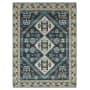 Mohawk Home Whimsy 6' x 9' Polypropylene Southwestern and Vintage Indoor Rectangular Area Rug Endfield Blue