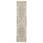 Mohawk Home Whimsy Fleming 2' x 8' Polypropylene Geometric, Southwestern, and Striped Indoor Rectangular Area Rug Fleming Gray