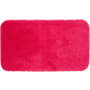 Mohawk Home Pure Perfection Bath 2' x 3-1/4' Shag Nylon Solid Indoor Rectangular Bathroom Rug Pure Perfection Raspberry
