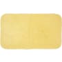 Mohawk Home Pure Perfection Bath 1-1/2' x 2' Shag Nylon Solid Indoor Rectangular Bathroom Rug Pure Perfection Butter