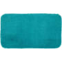 Mohawk Home Pure Perfection Bath 1-1/2' x 2' Shag Nylon Solid Indoor Rectangular Bathroom Rug Pure Perfection Turquoise