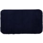 Mohawk Home Pure Perfection Bath 1-1/2' x 2' Shag Nylon Solid Indoor Rectangular Bathroom Rug Pure Perfection Navy