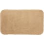 Mohawk Home Pure Perfection Bath 2' x 3-1/4' Shag Nylon Solid Indoor Rectangular Bathroom Rug Pure Perfection Linen