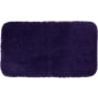 Mohawk Home Pure Perfection Bath 1-1/2' x 2' Shag Nylon Solid Indoor Rectangular Bathroom Rug Pure Perfection Plum