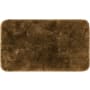 Mohawk Home Acclaim Bath 2' x 3-1/4' Shag Nylon Solid Indoor Rectangular Bathroom Rug Coffee