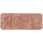 Mohawk Home Pirates Well Bath 2' x 5' Shag Polyester Solid Indoor Rectangular Bathroom Rug Silver Peony