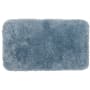Mohawk Home Pirates Well Bath 1-3/4' x 2-3/4' Shag Polyester Solid Indoor Rectangular Bathroom Rug Blue Fog