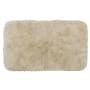 Mohawk Home Pirates Well Bath 1-3/4' x 2-3/4' Shag Polyester Solid Indoor Rectangular Bathroom Rug Vanilla