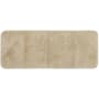 Mohawk Home Pirates Well Bath 2' x 5' Shag Polyester Solid Indoor Rectangular Bathroom Rug Vanilla