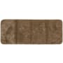 Mohawk Home Pirates Well Bath 2' x 5' Shag Polyester Solid Indoor Rectangular Bathroom Rug Feather Gray