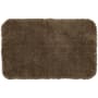 Mohawk Home Kingston Bath 2' x 3-1/4' Shag Polyester Solid Indoor Rectangular Bathroom Rug Brown