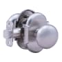 Montana Forge Passage Door Knob Set with K2 Knob and R3 Rose from the Contemporary Collection Satin Stainless
