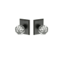 Montana Forge Full Dummy Door Knob Set with K4 Knob and R2 Rose from the Craftsman Collection Tuscan Bronze