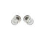 Montana Forge Full Dummy Door Knob Set with K4 Knob and R4 Rose from the Contemporary Collection Satin Stainless