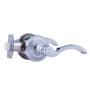 Montana Forge Passage Door Knob Set with L1 Knob and R1 Rose from the French Country Collection Polished Stainless