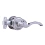 Montana Forge Passage Door Knob Set with L1 Knob and R1 Rose from the French Country Collection Satin Stainless