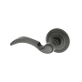 Montana Forge Left Handed Single Dummy Door Knob Set with L1 Knob and R1 Rose from the French Country Collection Tuscan Bronze