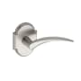 Montana Forge Right Handed Single Dummy Door Knob Set with L3 Knob and R3 Rose from the Contemporary Collection Satin Stainless