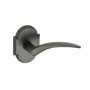 Montana Forge Right Handed Single Dummy Door Knob Set with L3 Knob and R3 Rose from the Contemporary Collection Tuscan Bronze