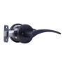 Montana Forge Privacy Door Knob Set with L3 Knob and R4 Rose from the Contemporary Collection Tuscan Bronze