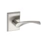 Montana Forge Right Handed Single Dummy Door Knob Set with L4 Knob and R2 Rose from the Rustic Collection Satin Stainless