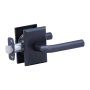 Montana Forge Passage Door Knob Set with L5 Knob and R2 Rose from the Transitional Collection Tuscan Bronze