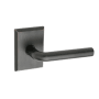 Montana Forge Right Handed Single Dummy Door Knob Set with L5 Knob and R2 Rose from the Transitional Collection Tuscan Bronze
