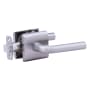 Montana Forge Passage Door Knob Set with L5 Knob and R5 Rose from the Transitional Collection Satin Stainless