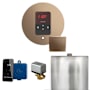 Mr Steam Basic Butler Package Steam Shower Control Package with Round Itempo Control and Steamhead Nouveau Bronze