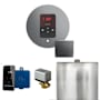 Mr Steam Basic Butler Package Steam Shower Control Package with Round Itempo Control and Steamhead Satin Steel