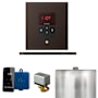 Mr Steam Basic Butler Linear Package Steam Shower Control Package with Square Itempo Control and Linear Steamhead Oil-Rubbed Bronze
