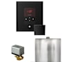Mr Steam Basic Butler Package Steam Shower Control Package with Square Itempo Control and Linear Steamhead Matte Black