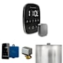Mr Steam ButlerFlex Steam Shower Control Package with TempoFlex Control and Steamhead Black / Brilliant Black