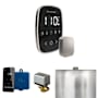 Mr Steam ButlerFlex Steam Shower Control Package with TempoFlex Control and Steamhead Black / Brushed Nickel