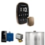 Mr Steam Butler Flex Package Steam Shower Control Package with Tempoflex Control and Steamhead Black / Nouveau Bronze