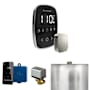 Mr Steam ButlerFlex Steam Shower Control Package with TempoFlex Control and Steamhead Black / Polished Chrome