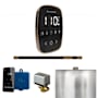 Mr Steam Butler Flex Linear Package Steam Shower Control Package with Tempoflex Control and Linear Steamhead Black / Nouveau Bronze