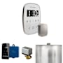 Mr Steam ButlerFlex Steam Shower Control Package with TempoFlex Control and Steamhead White / Brushed Nickel