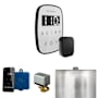 Mr Steam ButlerFlex Steam Shower Control Package with TempoFlex Control and Steamhead White / Matte Black