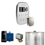 Mr Steam ButlerFlex Steam Shower Control Package with TempoFlex Control and Steamhead White / Polished Chrome
