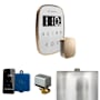 Mr Steam Butler Flex Package Steam Shower Control Package with Tempoflex Control and Steamhead White / Polished Gold