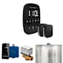 Mr Steam ButlerFlex Max Steam Shower Control Package with TempoFlex Control and Steamhead Black / Matte Black