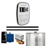 Mr Steam Butler Flex Max Linear Package Steam Shower Control Package with Tempoflex Control and Linear Steamhead White / Oil-Rubbed Bronze