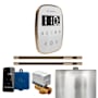 Mr Steam Butler Flex Max Linear Package Steam Shower Control Package with Tempoflex Control and Linear Steamhead White / Polished Gold