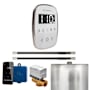Mr Steam Butler Flex Max Linear Package Steam Shower Control Package with Tempoflex Control and Linear Steamhead White / Polished Nickel